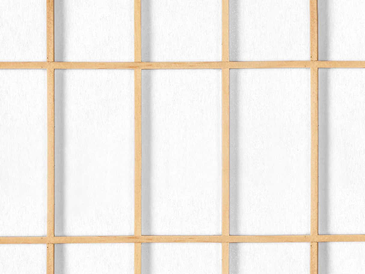 Room divider E P1 6 panel Natural