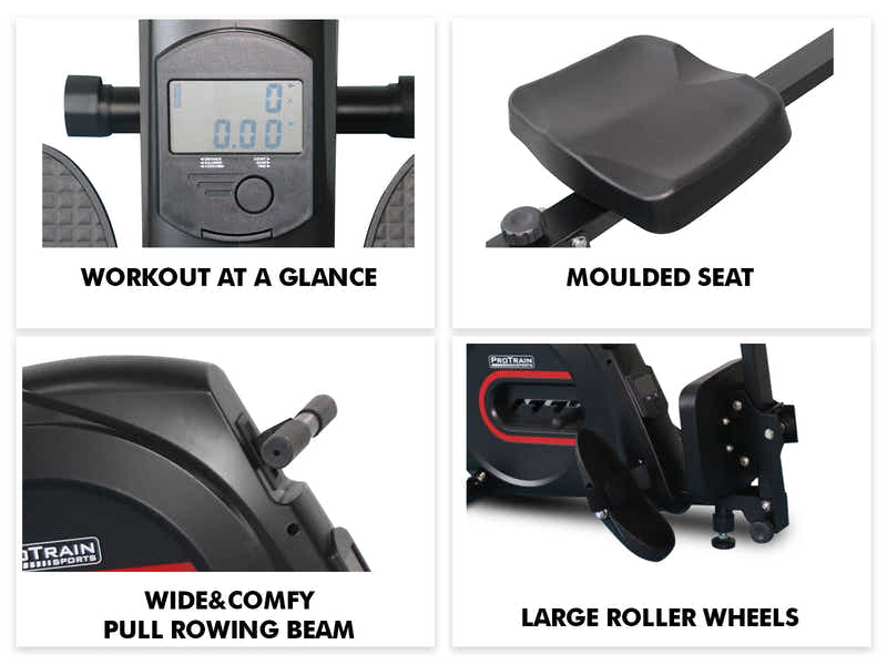 Rowing Machine Elastic Rope System