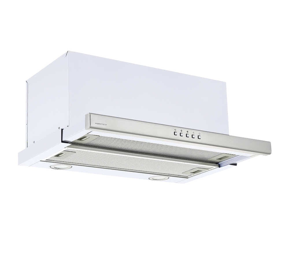 Parmco Rangehood Retractable, 600mm, Stainless 7003MH