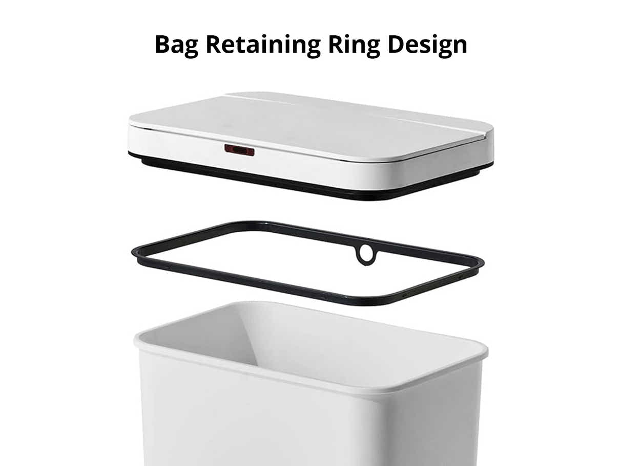 Sensor Bin Plastic Sensor Bin White 50L