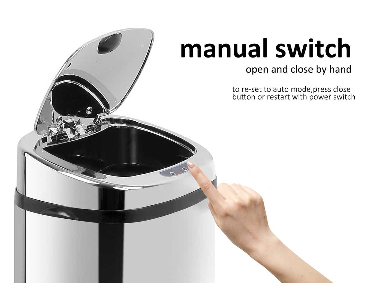 50L Square Sensor Bin