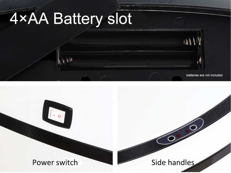DS 58L Square Sensor Bin White