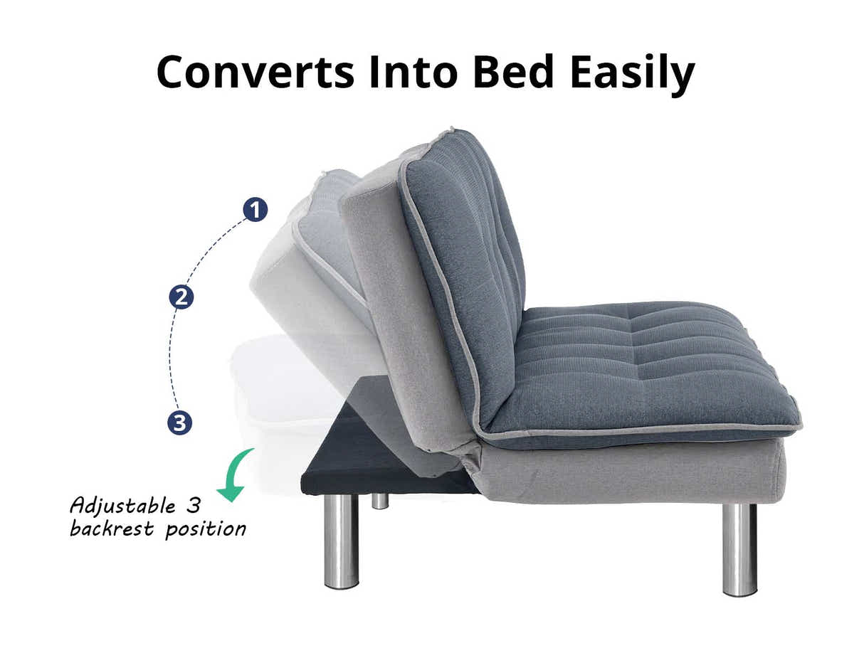 DS Xclusive Sofa Bed Mix Grey