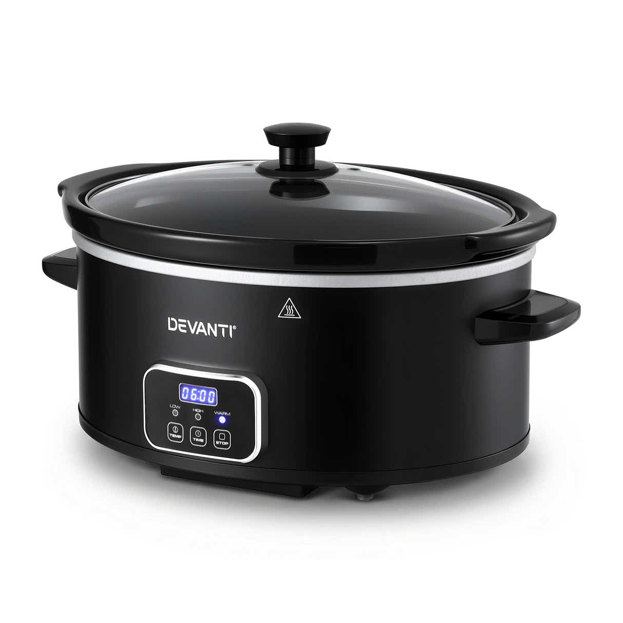 DS NA Devanti 5.6L Slow Cooker Electric Multi Cooker with 3 Heat Settings