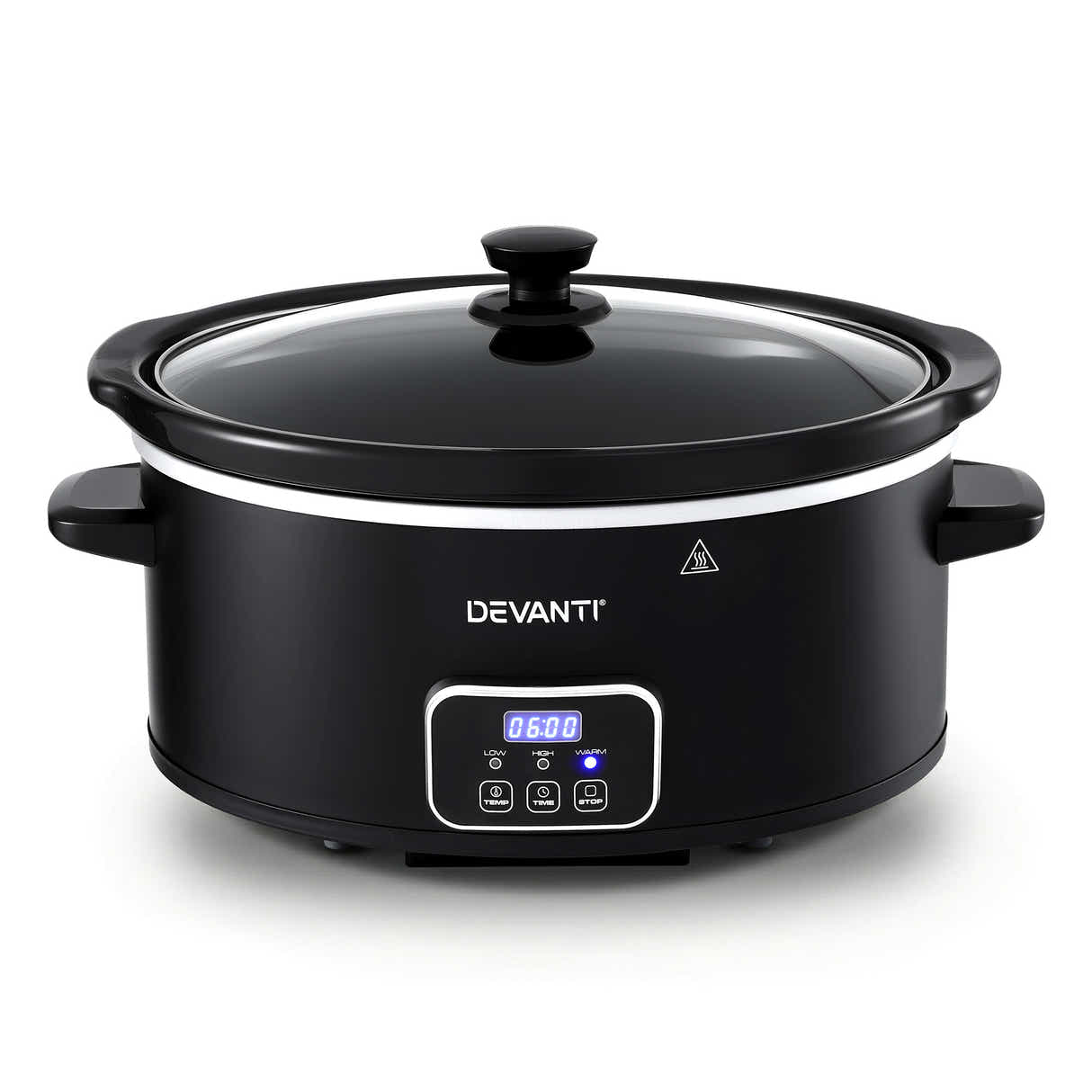 DS NA Devanti 5.6L Slow Cooker Electric Multi Cooker with 3 Heat Settings