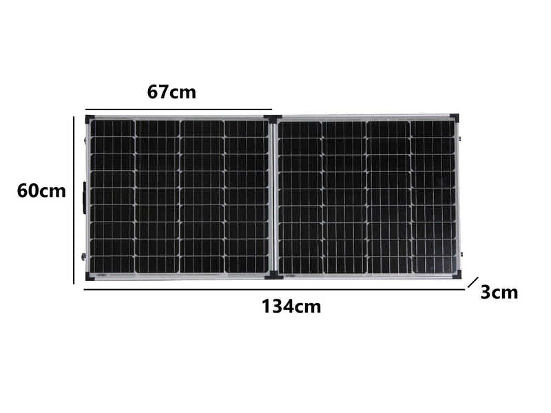 Foldable Solar Panel with Controller 160W