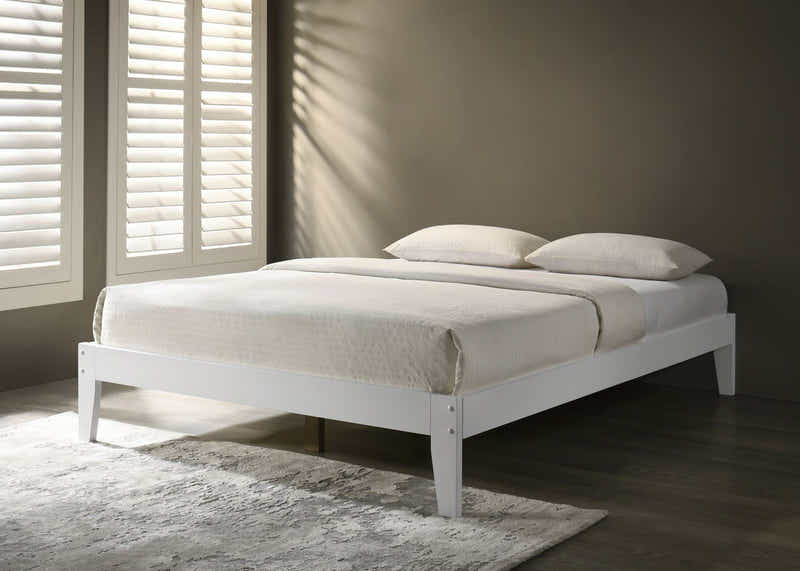 Sovo Bed Frame White - Queen
