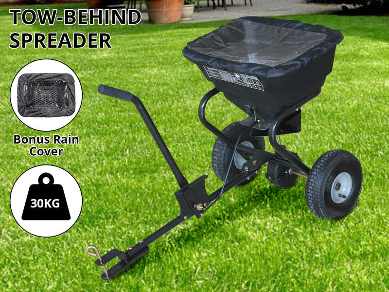 ATV Tow-Behind Fertilizer Spreader – 30kg / 26L Capacity