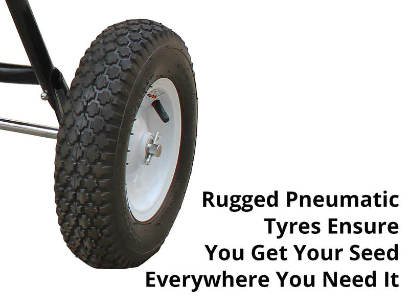 ATV Tow-Behind Fertilizer Spreader – 56kg / 60L Capacity