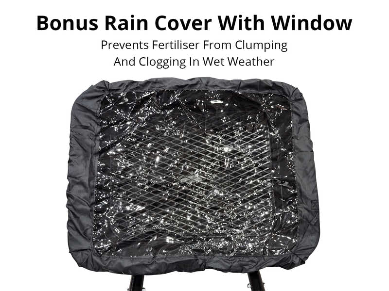 Walk-Behind Fertilizer Spreader – 36kg / 29L Capacity