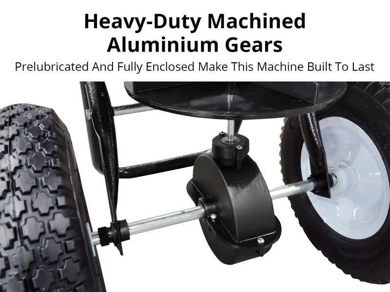 Walk-Behind Fertilizer Spreader – 36kg / 29L Capacity