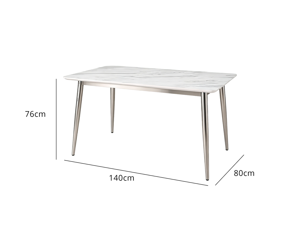 DS Dining Table 14SDT Faux Marble