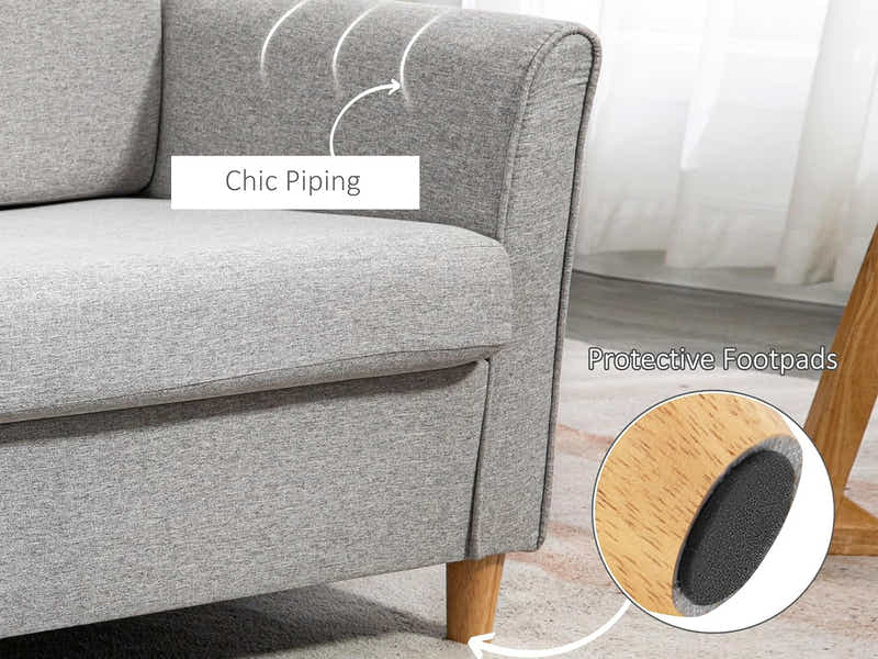 Va Loveseat Sofa Grey