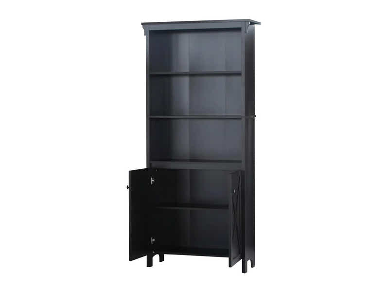 DS 5-Shelf Bookcase Espresso