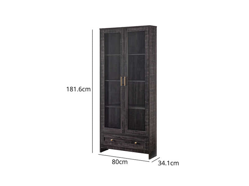 Display Cabinet Black