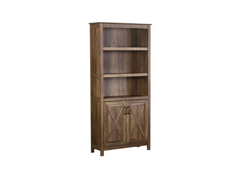 DS 2-Doors Bookcase Rustic Oak