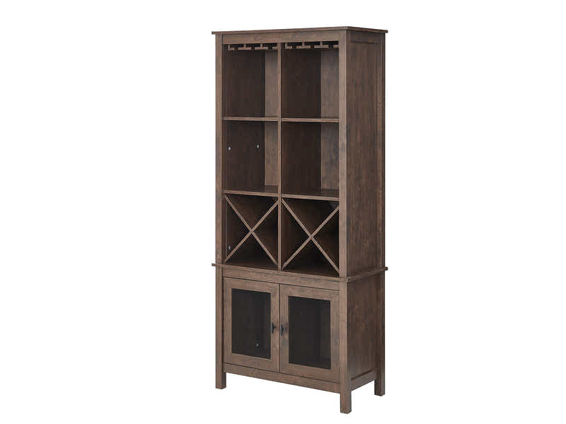 Mahogany Wine Cabinet
