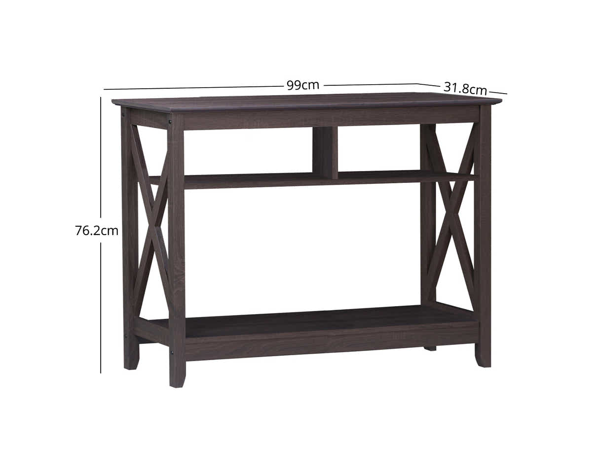 Console Table Oak