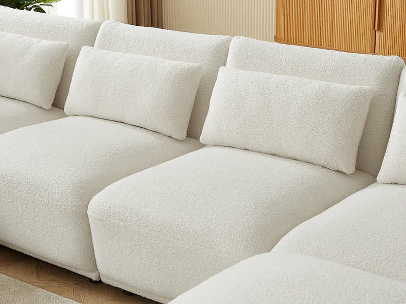 DS Modular Sofa Set with Ottoman - Beige