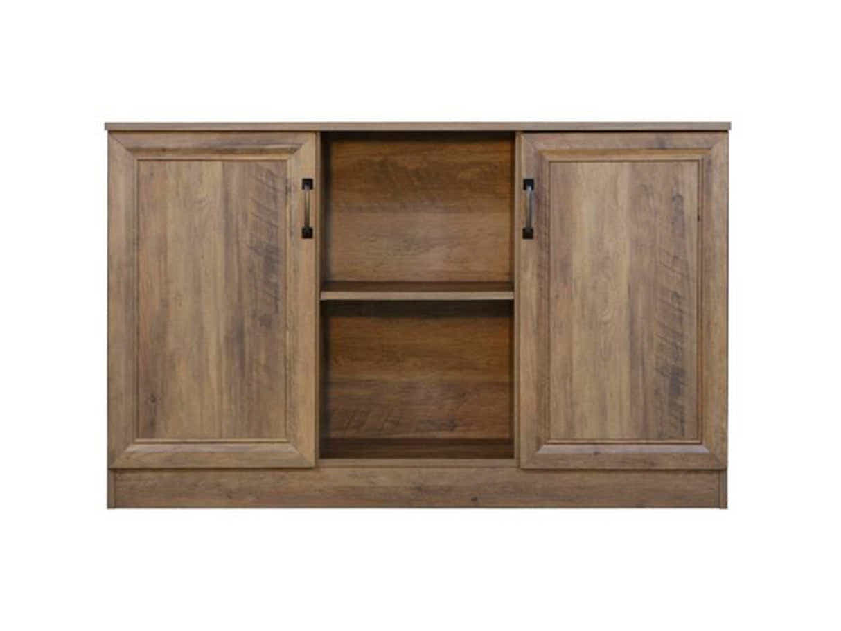 2-Door Sideboard Buffet Rustic Oak