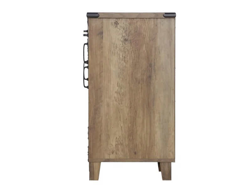 DS 4-Door Cabinet Rustic Oak