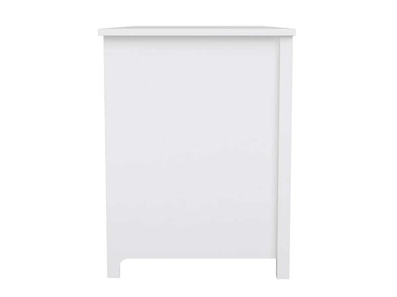 DS Home Office Desk with Storage White