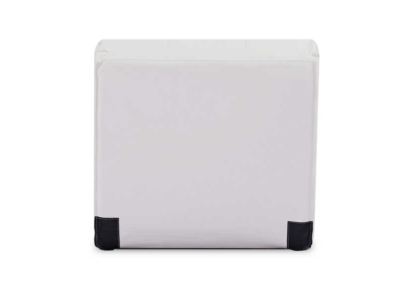 Single Sleeper Chair White