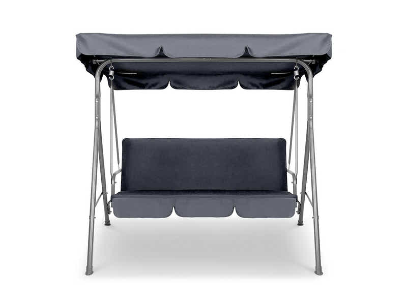 Swing Chair with Canopy - Grey