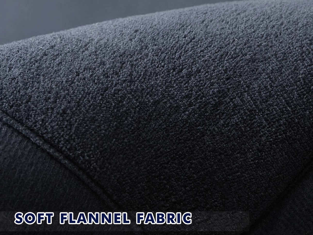 DS Soft Touch Plush Tatami Mat Rug 150x200 Black