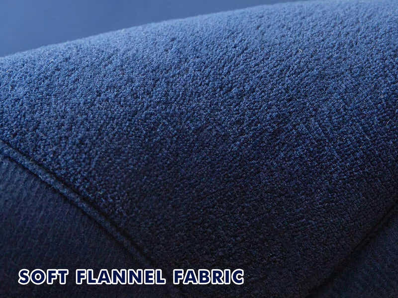 Soft Touch Plush Tatami Mat Rug 200x300 Navy