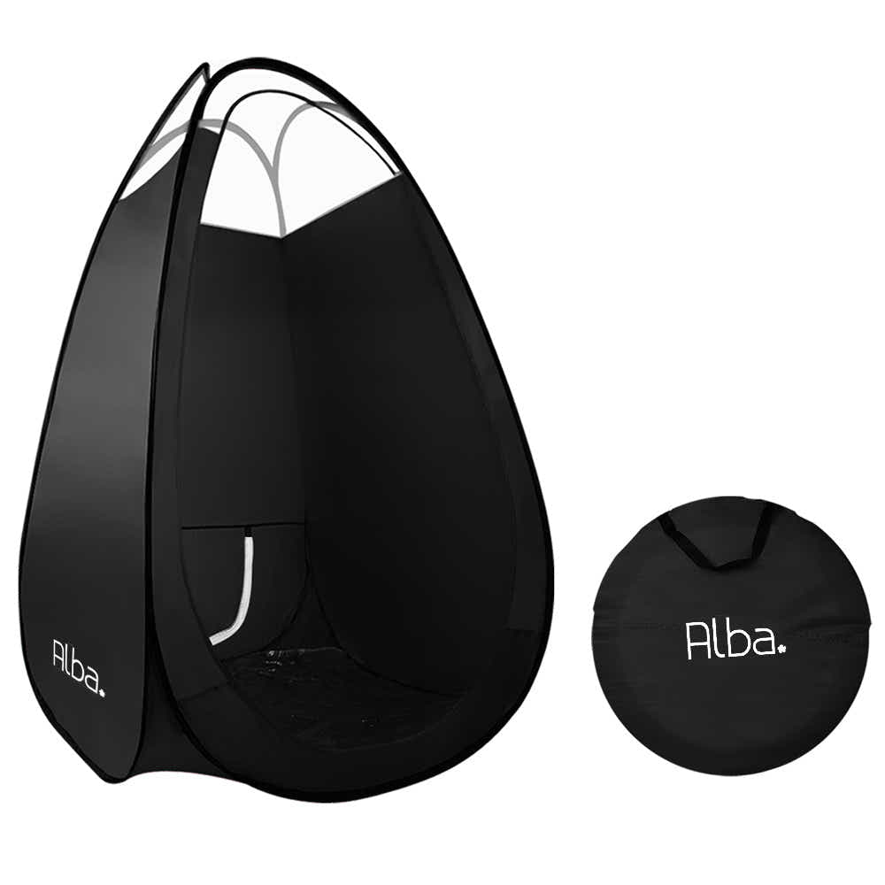 DS NA Portable Pop Up Tanning Tent - Black