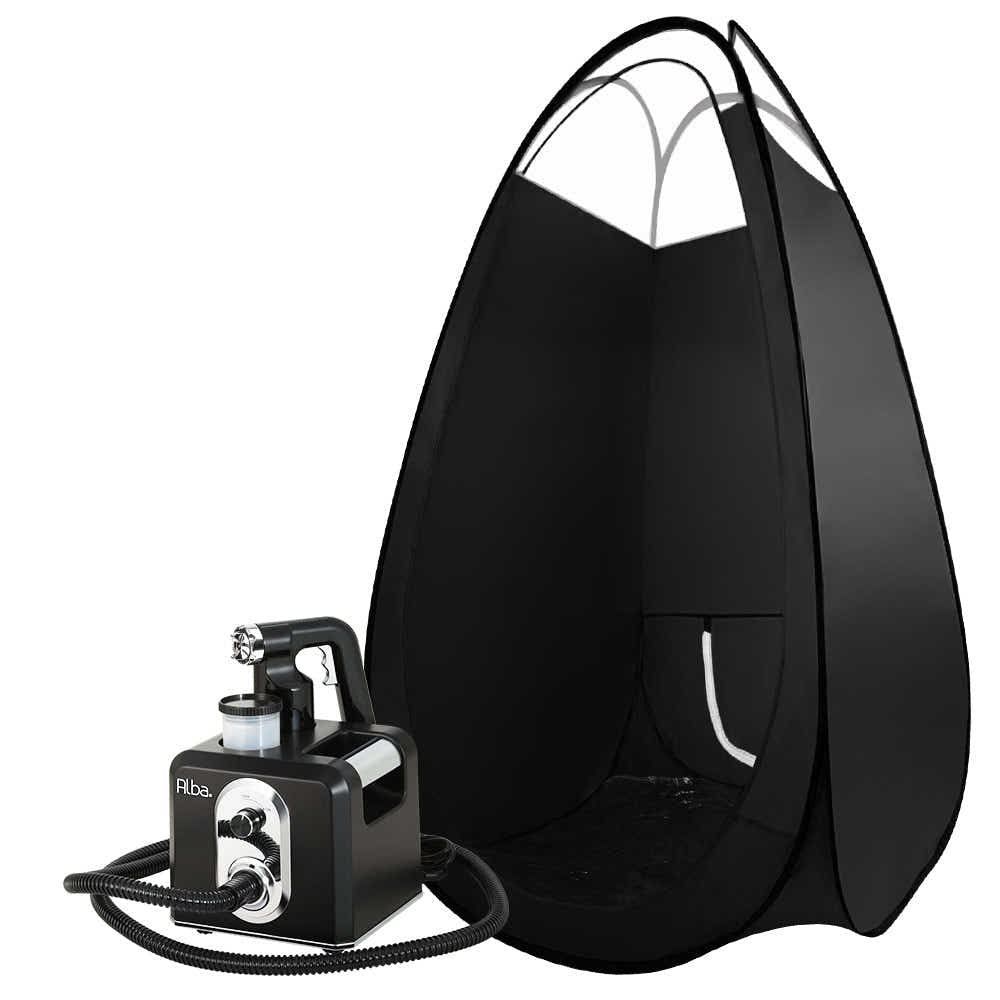 DS NA Alba. Spray Tan Machine Tent Sunless Spray Gun HVLP System Professional