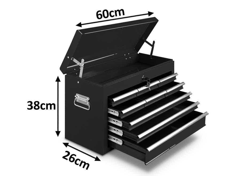 Tool Cabinet Roll Cabinet And Chest Combo Black