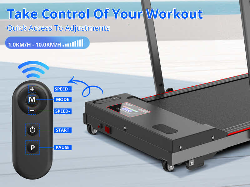 Walking Treadmill With Handle
