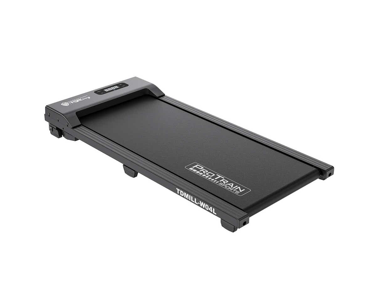 Treadmill Walking Pad With Manual Incline Black Color