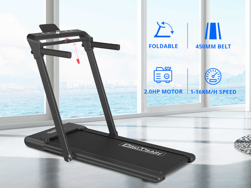 Treadmill With Large Display Holder 45cm