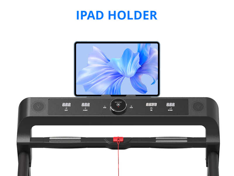 Treadmill With Large Display Holder - 45 cm