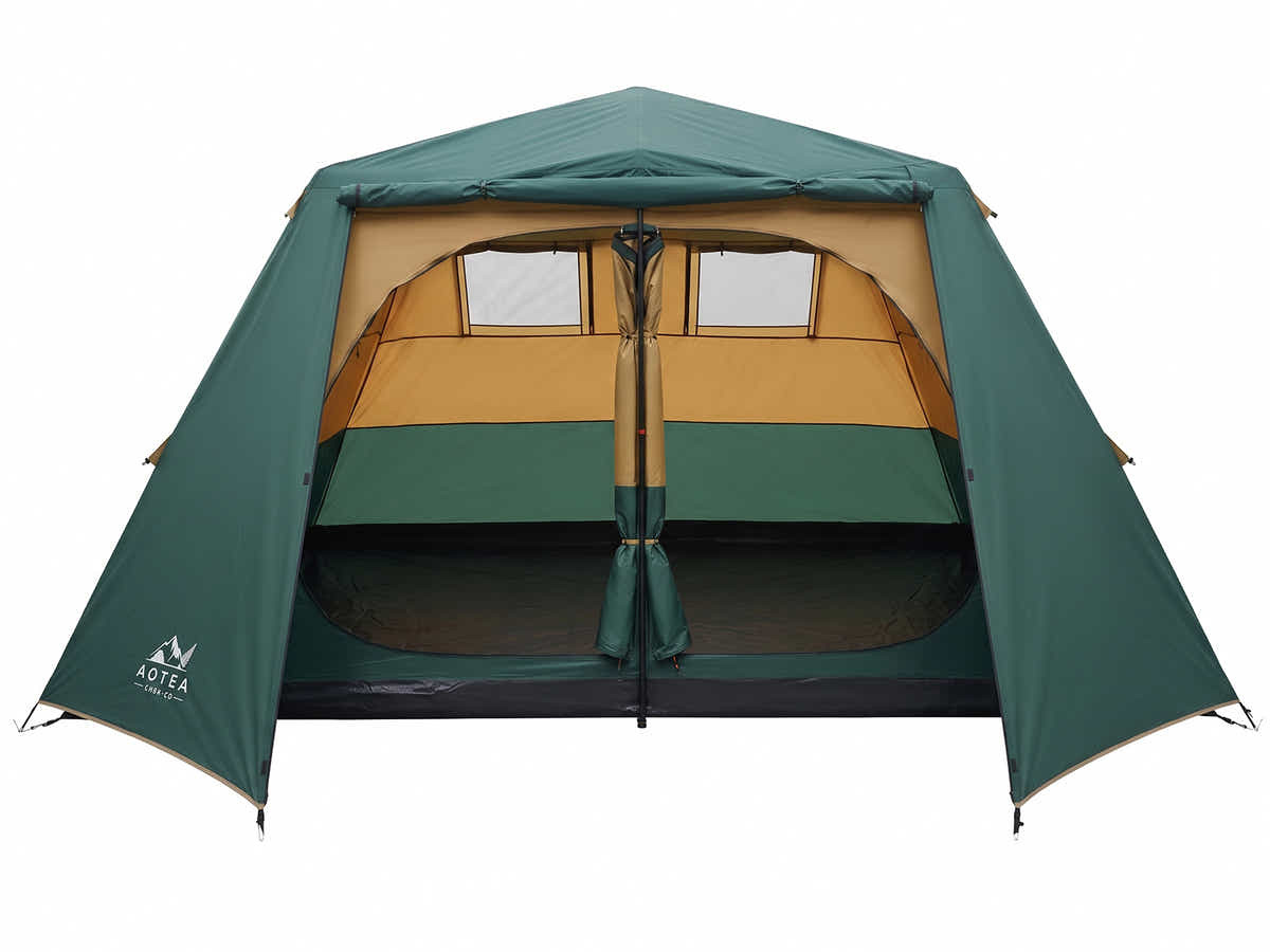 DS Instant Up Camping Tent 8 Person Pop up Tents Family Hiking Dome Camp