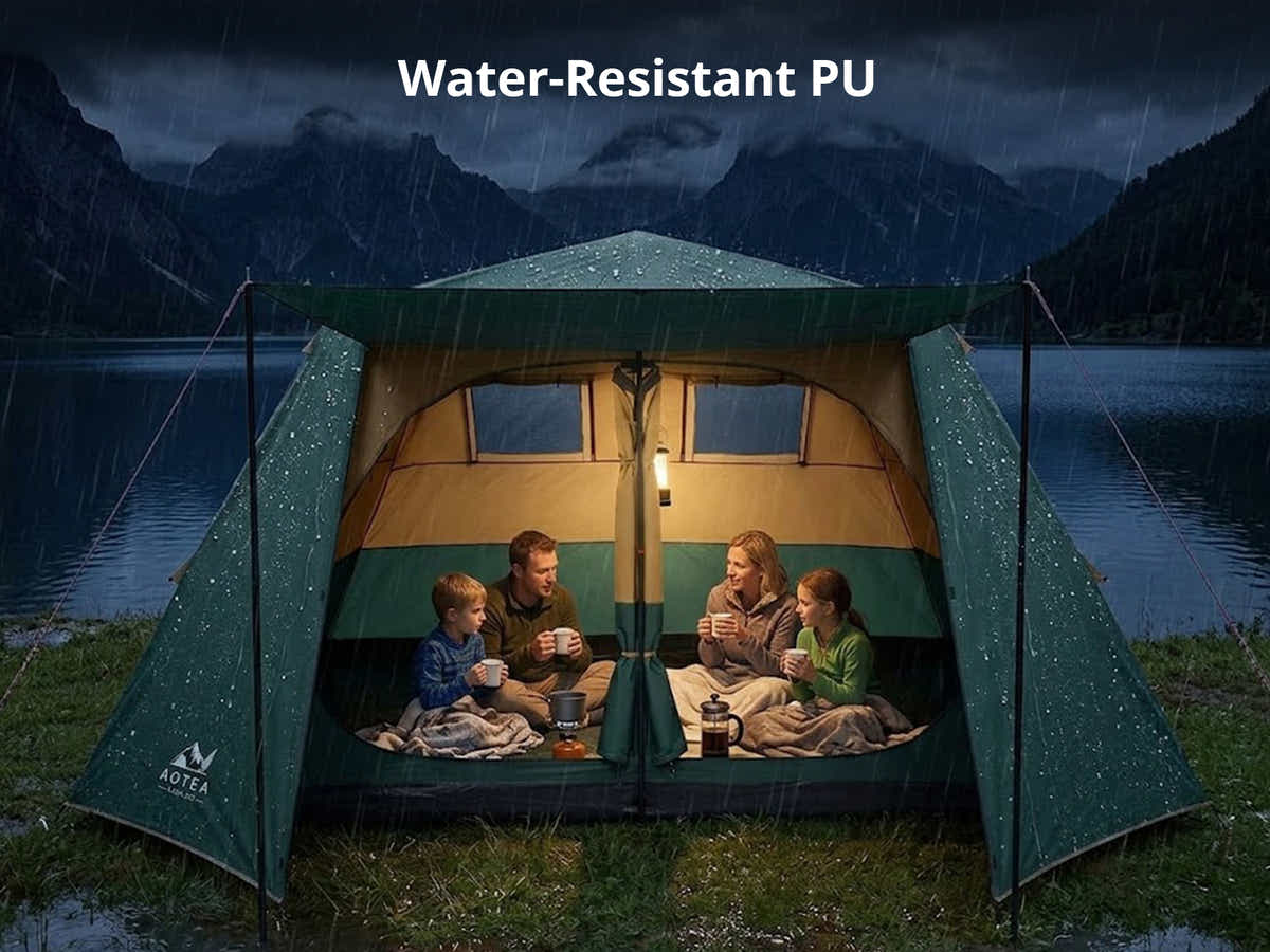 DS Instant Up Camping Tent 8 Person Pop up Tents Family Hiking Dome Camp