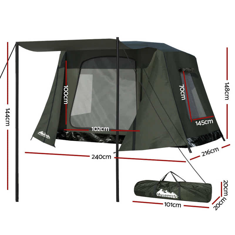 Weisshorn 2-3 Person Instant Setup Camping Tent