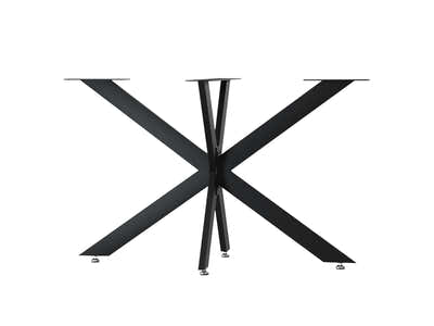 Starburst Shape Metal Table Leg