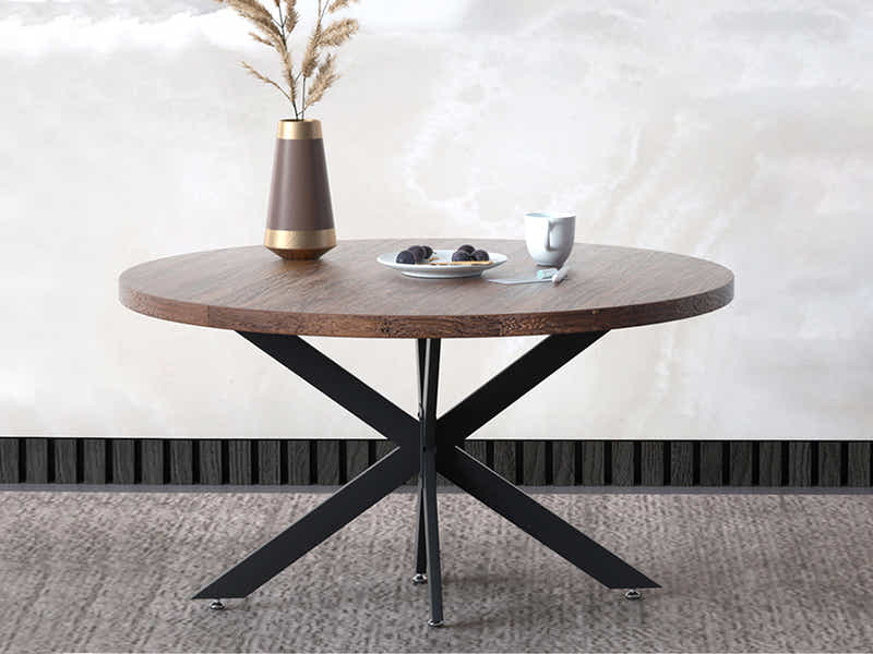 Starburst Shape Metal Table Leg