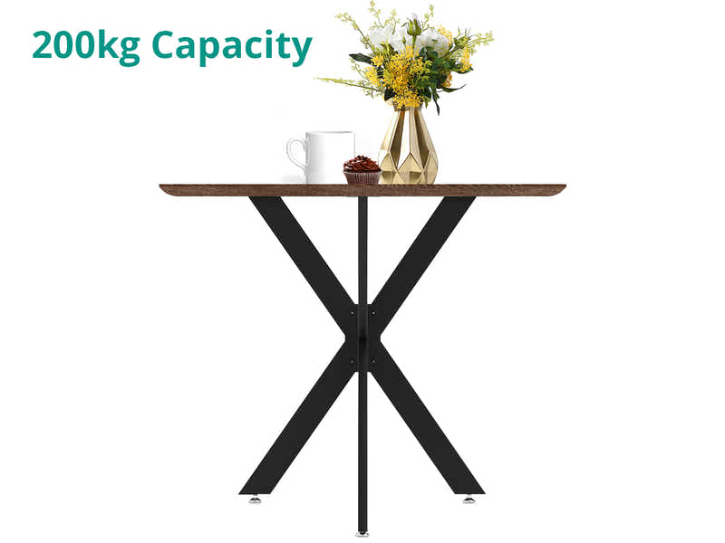 Starburst Shape Metal Table Leg