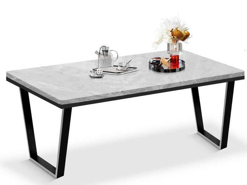 Trapezoid Metal Table Legs - Set of 2