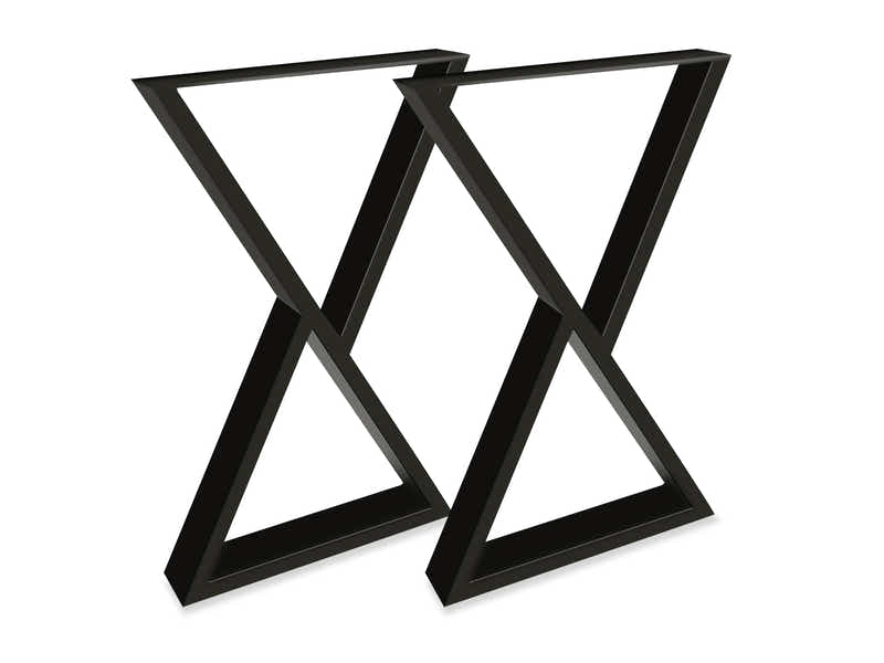 ZK-Frame Metal Table Legs - Set of 2