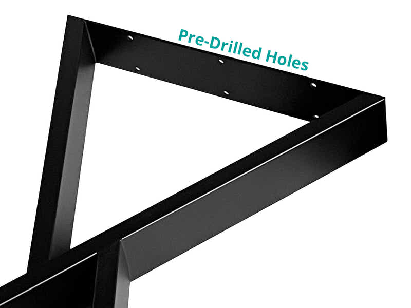 ZK-Frame Metal Table Legs - Set of 2