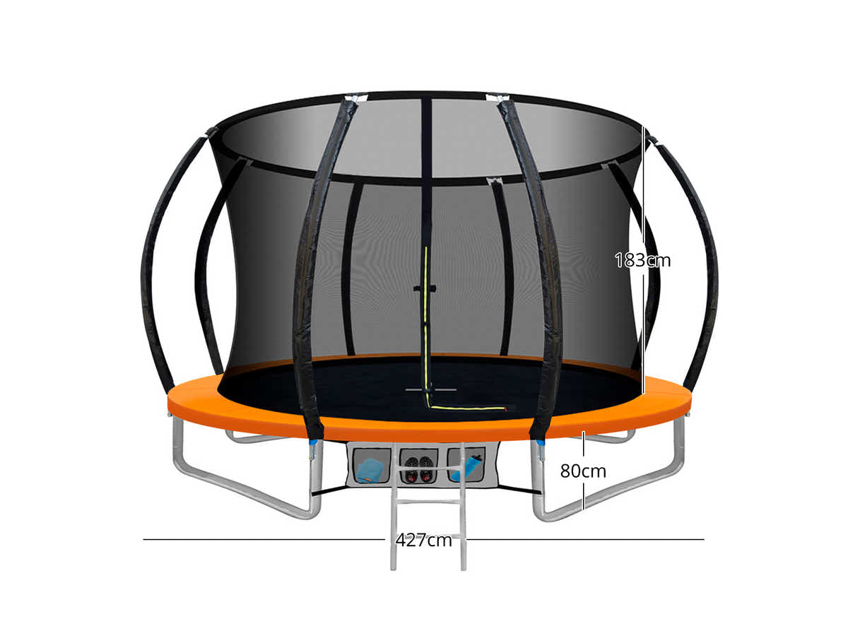 DS Arc Trampoline Orange - 14ft