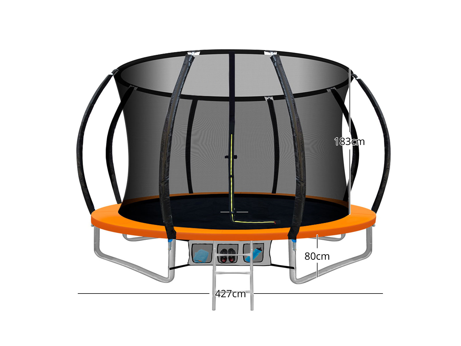 Arc Trampoline Orange 14Ft