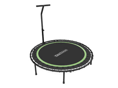 Mini Trampoline with Handle 48-inch - Green