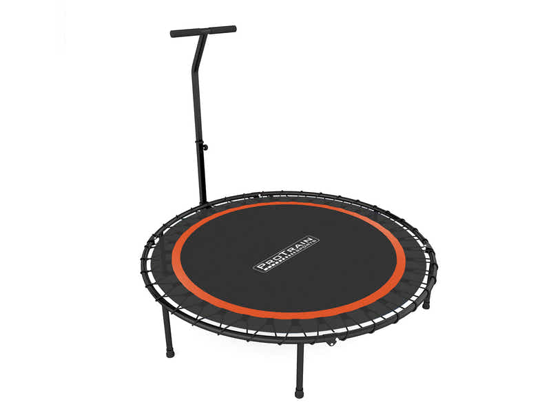 Mini Trampoline with Handle 48-inch - Orange